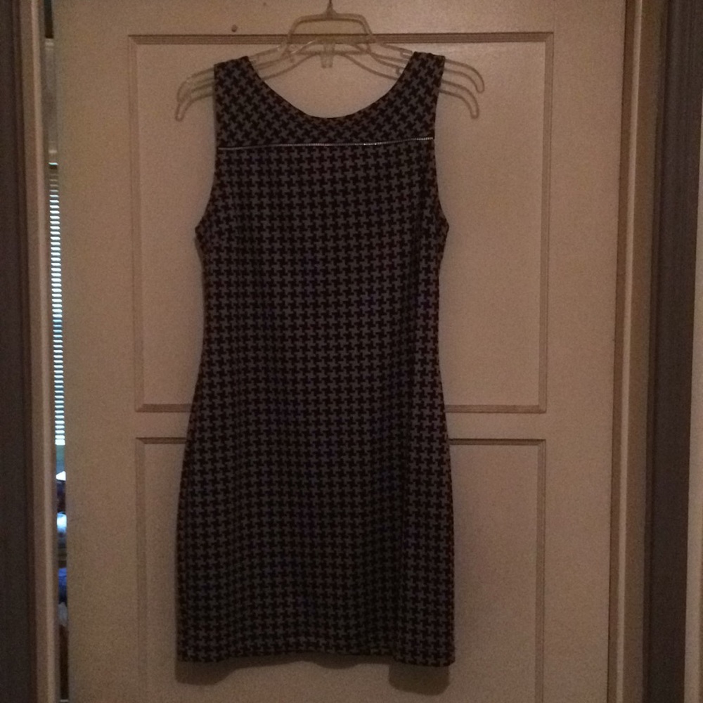 Houndstooth minidress